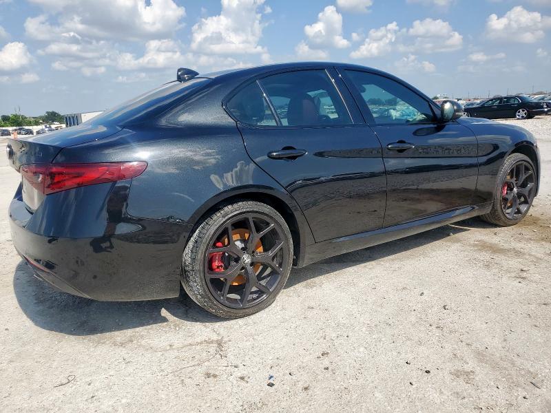 ZARFAMBN6M7644810 - 2021 ALFA ROMEO GIULIA TI Սև լուսանկար 3