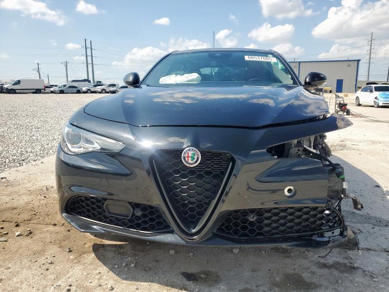 ZARFAMBN6M7644810 - 2021 ALFA ROMEO GIULIA TI Սև լուսանկար 5