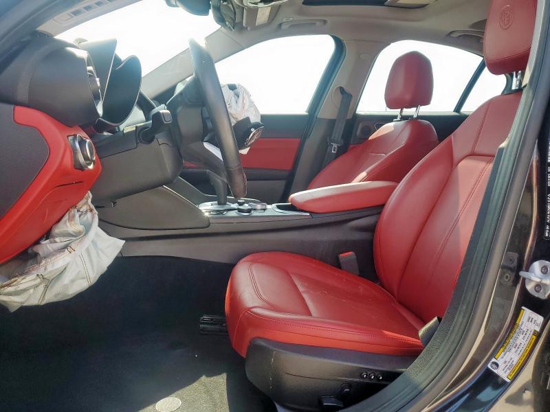 ZARFAMBN6M7644810 - 2021 ALFA ROMEO GIULIA TI Սև լուսանկար 7