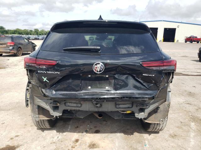 LRBAZLR47ND160750 - 2022 BUICK ENVISION PREFERRED BLACK photo 6