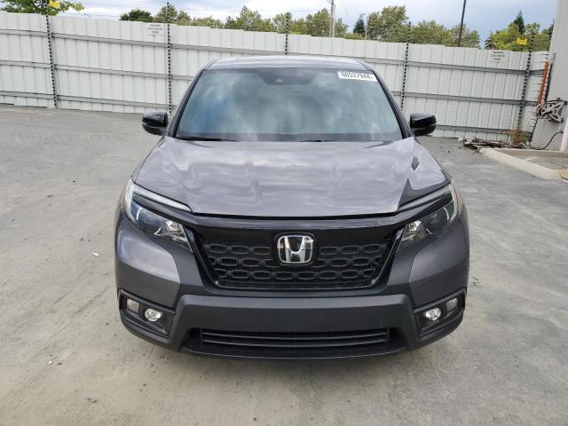 5FNYF7H54MB003405 - 2021 HONDA PASSPORT EXL ნაცრისფერი ფოტო 5