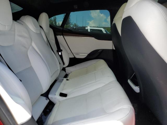 5YJSA1E51NF470546 - 2022 TESLA MODEL S წითელი ფოტო 10