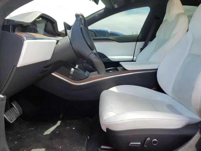 5YJSA1E51NF470546 - 2022 TESLA MODEL S წითელი ფოტო 7