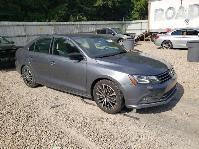 3VWD17AJ6GM302590 - 2016 VOLKSWAGEN JETTA SPORT GRAY photo 4