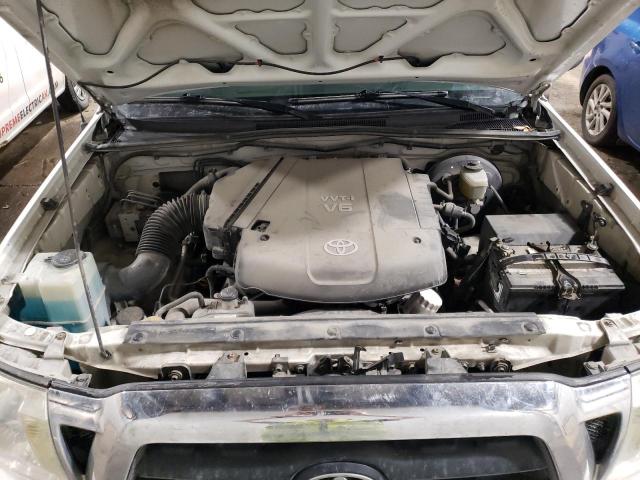 5TEUU42N47Z327338 - 2007 TOYOTA TACOMA ACCESS CAB თეთრი ფოტო 11