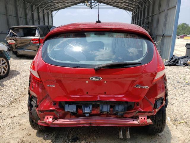 3FADP4FJ0BM226582 - 2011 FORD FIESTA SES RED photo 6