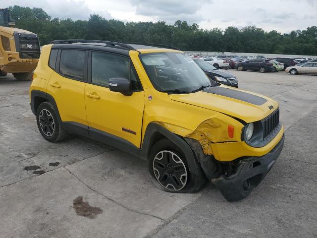 ZACCJBCT0GPD20340 - 2016 JEEP RENEGADE TRAILHAWK 黄色 照片 4
