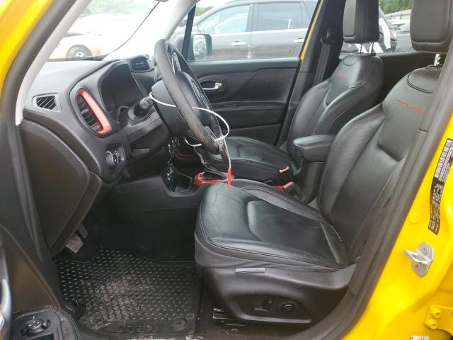 ZACCJBCT0GPD20340 - 2016 JEEP RENEGADE TRAILHAWK 黄色 照片 7
