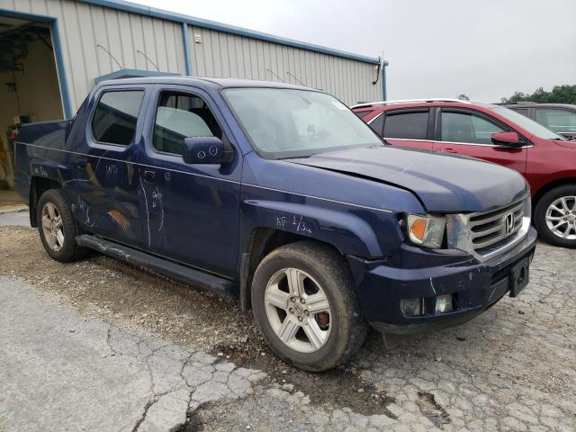 5FPYK1F51DB006474 - 2013 HONDA RIDGELINE RTL ლურჯი ფოტო 4