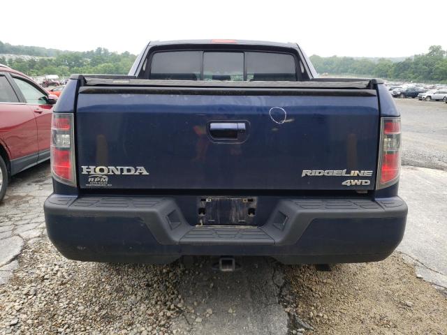 5FPYK1F51DB006474 - 2013 HONDA RIDGELINE RTL ლურჯი ფოტო 6