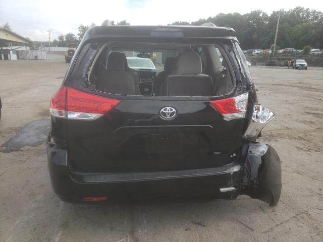 5TDKK3DC7CS278064 - 2012 TOYOTA SIENNA LE BLACK photo 6