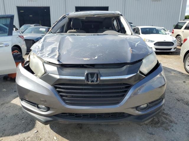 3CZRU5H71GM747554 - 2016 HONDA HR-V EXL GRAY photo 5