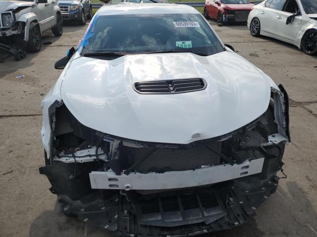 1G1FF1R74M0132658 - 2021 CHEVROLET CAMARO LZ WHITE photo 5