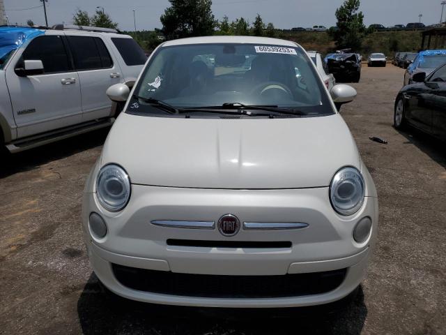 3C3CFFAR5GT161487 - 2016 FIAT 500 POP WHITE photo 5