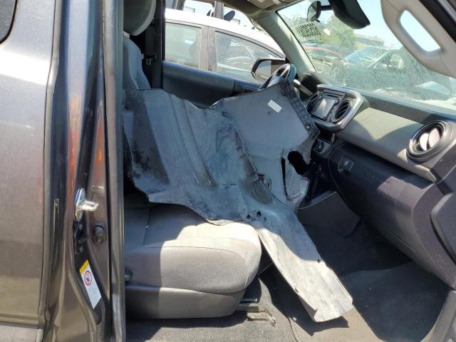 5TFRX5GNXJX116493 - 2018 TOYOTA TACOMA ACCESS CAB ნაცრისფერი ფოტო 10