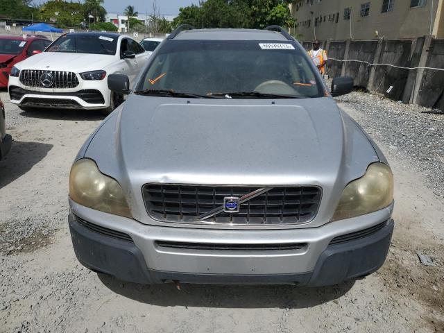 YV1CY59H841126662 - 2004 VOLVO XC90 SILVER photo 5