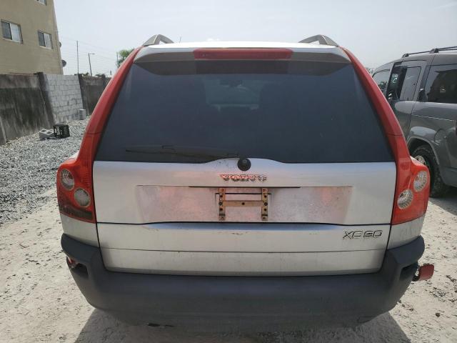YV1CY59H841126662 - 2004 VOLVO XC90 SILVER photo 6