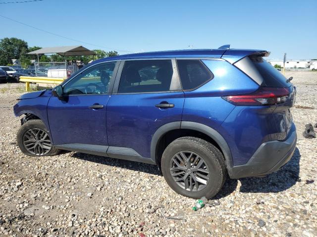 5N1AT3AA9MC680260 - 2021 NISSAN ROGUE S BLUE photo 2