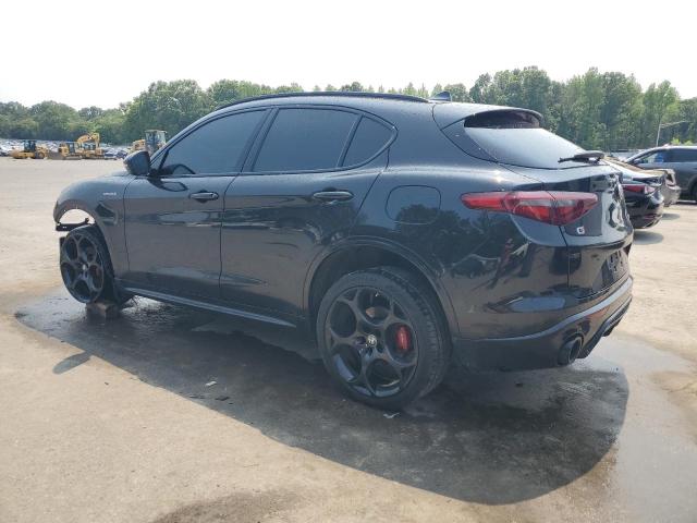 ZASPAKBNXN7D38883 - 2022 ALFA ROMEO STELVIO TI შავი ფოტო 2