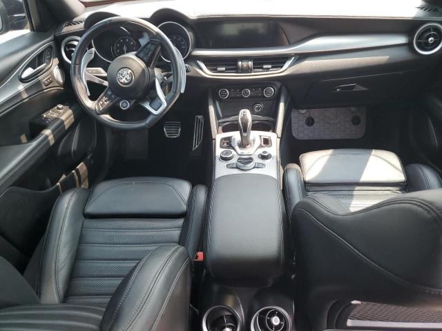 ZASPAKBNXN7D38883 - 2022 ALFA ROMEO STELVIO TI შავი ფოტო 8