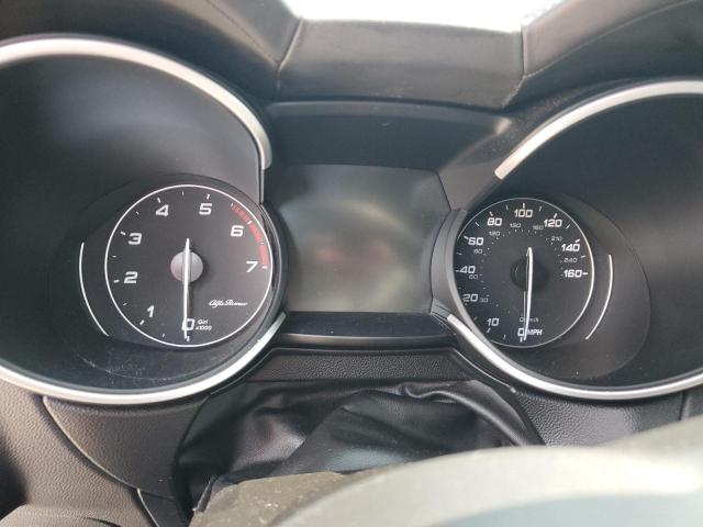 ZASPAKBNXN7D38883 - 2022 ALFA ROMEO STELVIO TI შავი ფოტო 9