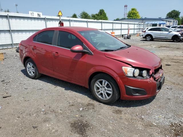 1G1JC5SH5E4139447 - 2014 CHEVROLET SONIC LT 红色 照片 4