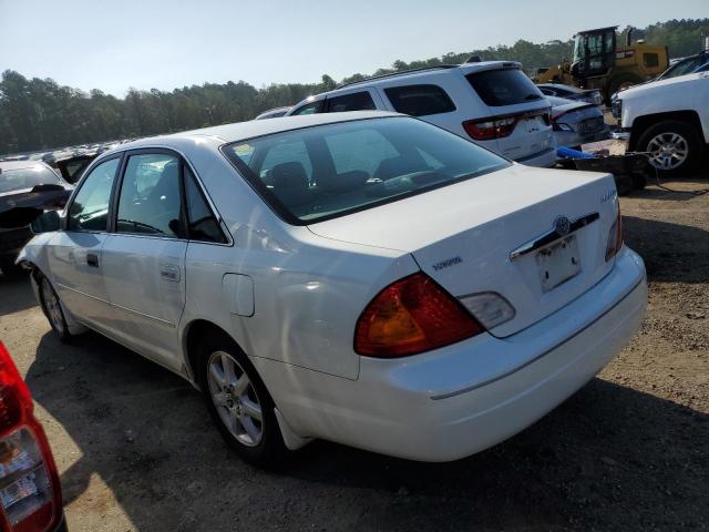 4T1BF28B72U237746 - 2002 TOYOTA AVALON XL WHITE photo 2