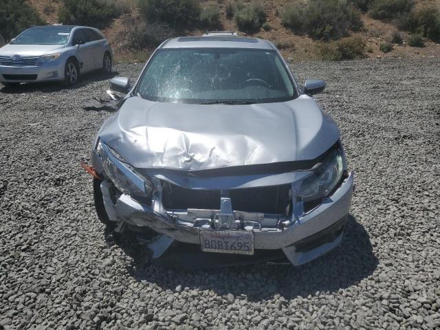 JHMFC1F77JX025187 - 2018 HONDA CIVIC EXL SILVER photo 5
