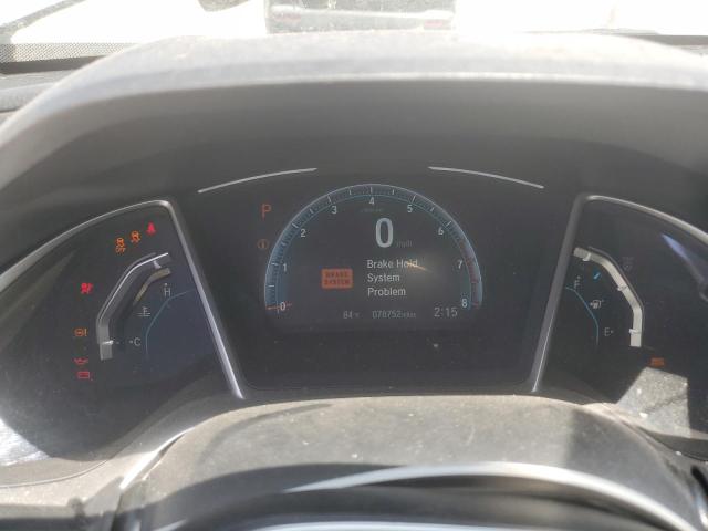 JHMFC1F77JX025187 - 2018 HONDA CIVIC EXL SILVER photo 9