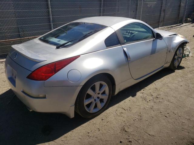 JN1AZ34D33T112287 - 2003 NISSAN 350Z COUPE SILVER photo 4