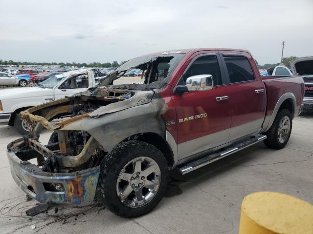 1C6RD7NT5CS178591 - 2012 DODGE RAM 1500 LARAMIE MAROON photo 1