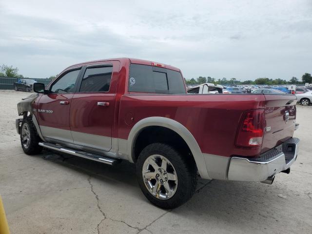 1C6RD7NT5CS178591 - 2012 DODGE RAM 1500 LARAMIE MAROON photo 2