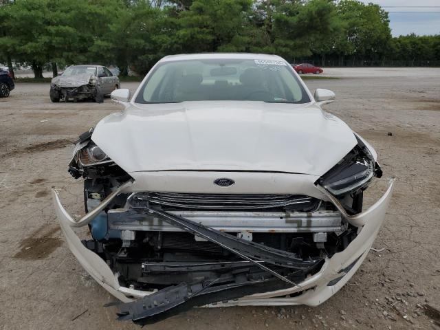 3FA6P0HD5ER218462 - 2014 FORD FUSION SE WHITE photo 5