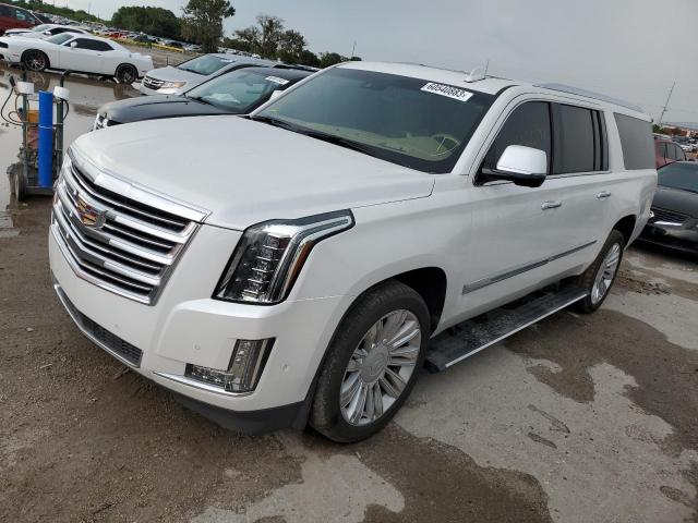 1GYS4KKJ3JR100213 - 2018 CADILLAC ESCALADE ESV PLATINUM WHITE photo 1