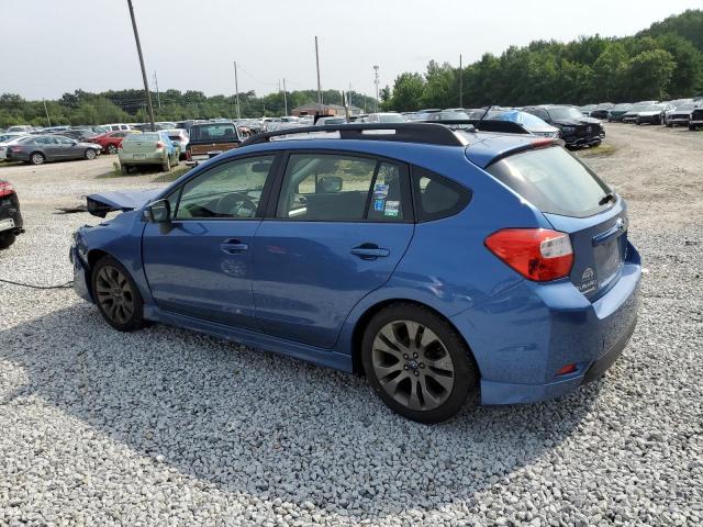 JF1GPAT66F8290650 - 2015 SUBARU IMPREZA SPORT BLUE photo 2