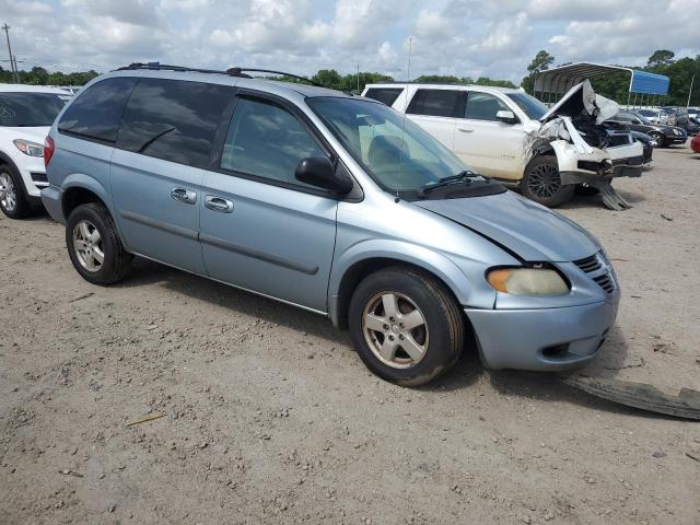 1D4GP45RX6B738669 - 2006 DODGE CARAVAN SXT BLUE photo 4