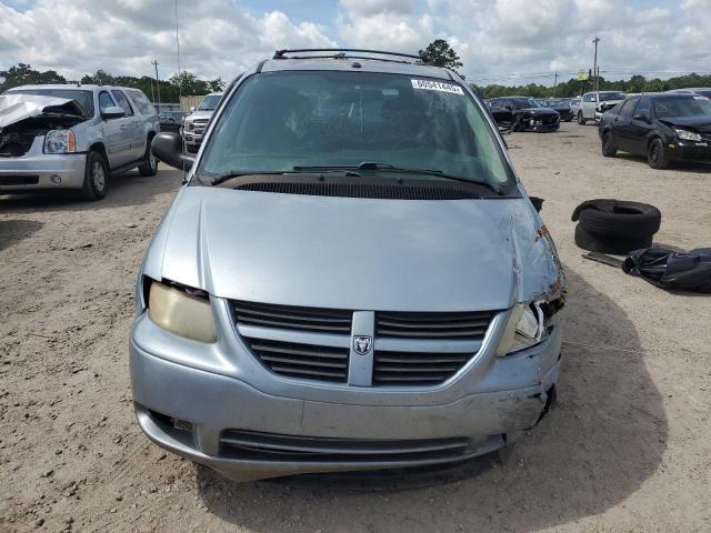 1D4GP45RX6B738669 - 2006 DODGE CARAVAN SXT BLUE photo 5