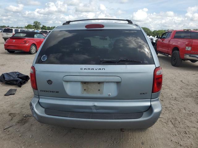 1D4GP45RX6B738669 - 2006 DODGE CARAVAN SXT BLUE photo 6