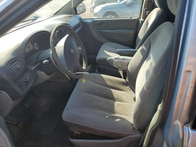 1D4GP45RX6B738669 - 2006 DODGE CARAVAN SXT BLUE photo 7