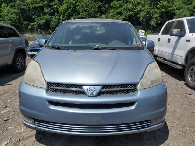 5TDZA22C24S143543 - 2004 TOYOTA SIENNA XLE BLUE photo 5