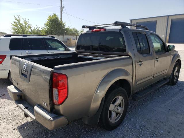 1N6AD07U15C459543 - 2005 NISSAN FRONTIER CREW CAB LE GRAY photo 3