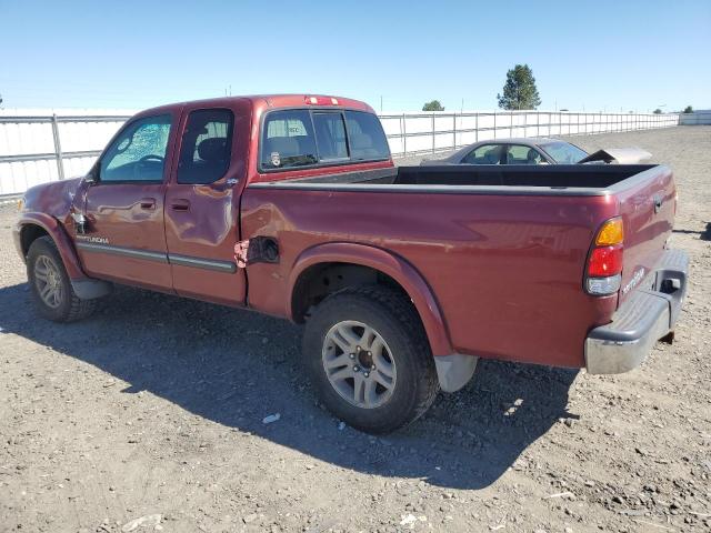 5TBBT44114S452982 - 2004 TOYOTA TUNDRA ACCESS CAB SR5 BURGUNDY photo 2