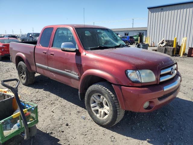 5TBBT44114S452982 - 2004 TOYOTA TUNDRA ACCESS CAB SR5 BURGUNDY photo 4