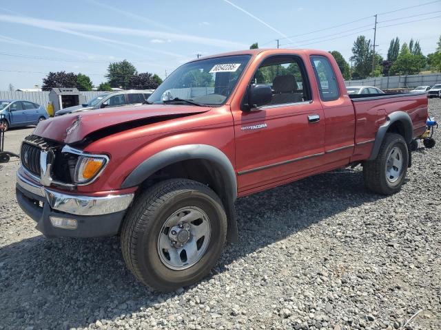 5TESN92N41Z773143 - 2001 TOYOTA TACOMA XTRACAB PRERUNNER წითელი ფოტო 1