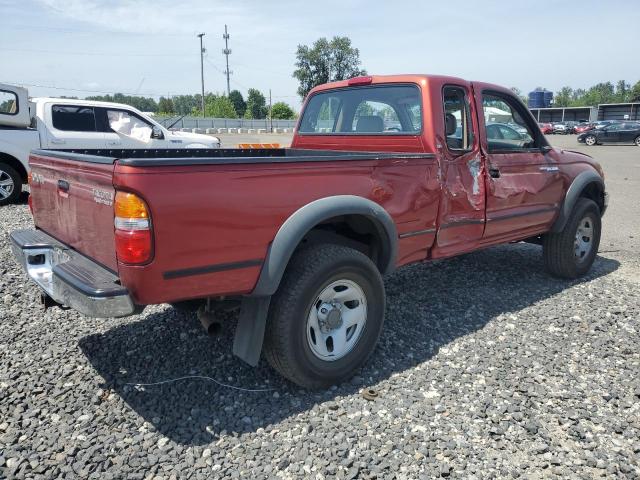 5TESN92N41Z773143 - 2001 TOYOTA TACOMA XTRACAB PRERUNNER წითელი ფოტო 3
