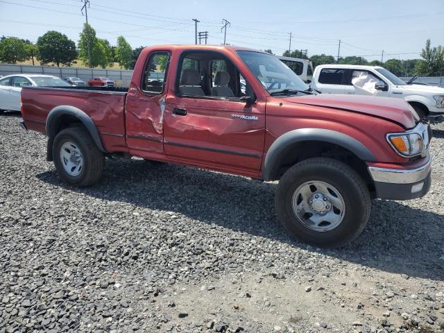5TESN92N41Z773143 - 2001 TOYOTA TACOMA XTRACAB PRERUNNER წითელი ფოტო 4