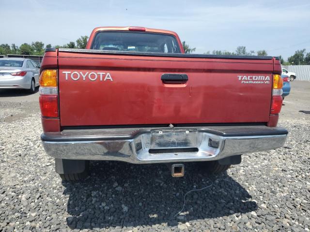 5TESN92N41Z773143 - 2001 TOYOTA TACOMA XTRACAB PRERUNNER წითელი ფოტო 6