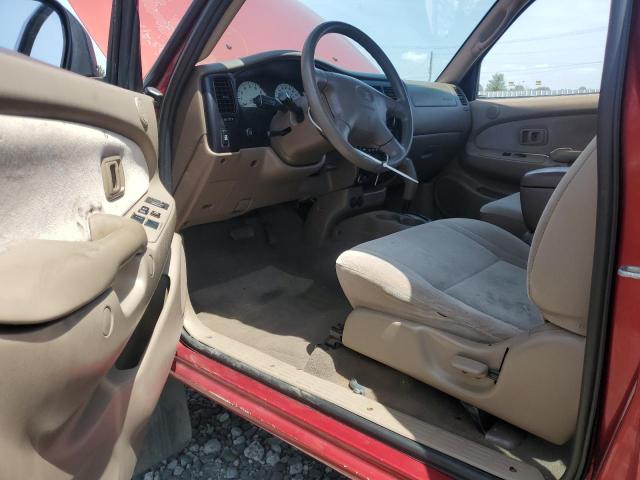 5TESN92N41Z773143 - 2001 TOYOTA TACOMA XTRACAB PRERUNNER წითელი ფოტო 8