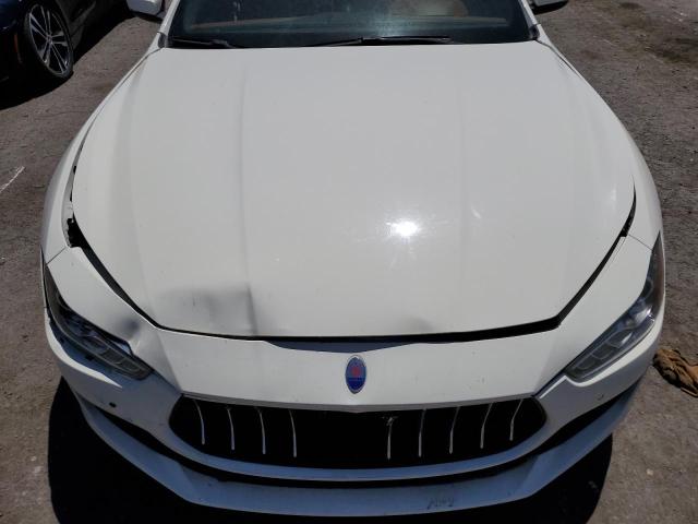 ZAM57XSA5J1295202 - 2018 MASERATI GHIBLI WHITE photo 11