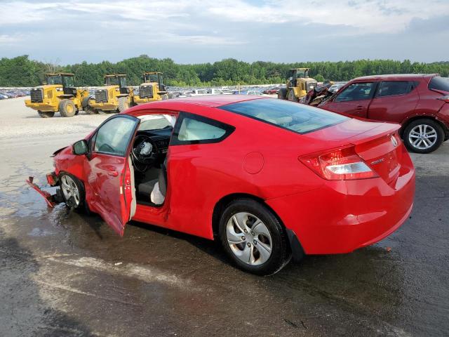 2HGFG3B56DH527611 - 2013 HONDA CIVIC LX RED photo 2